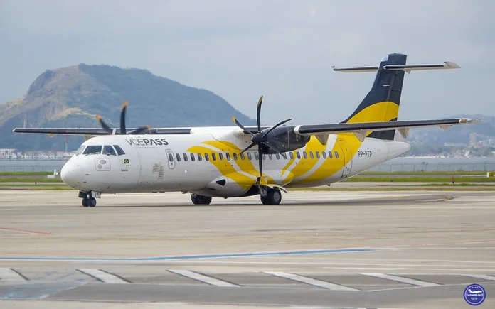 Avião ATR 72-500 da Voepass