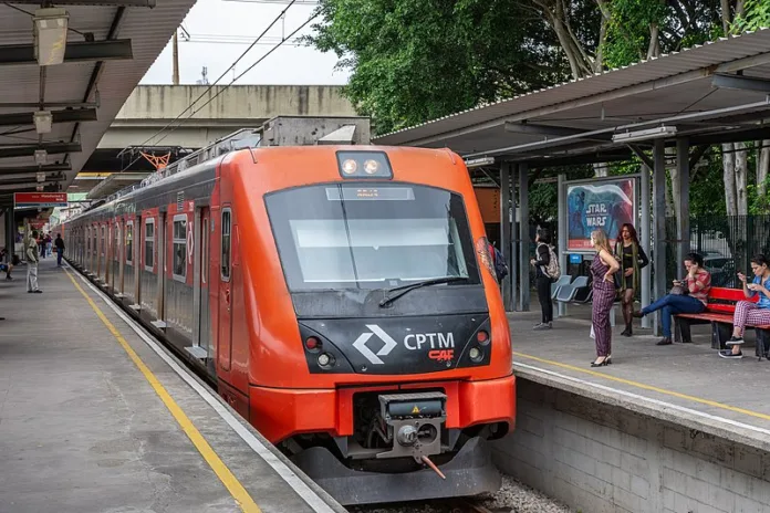 Estação Prefeito Saladino em Santo André - SP