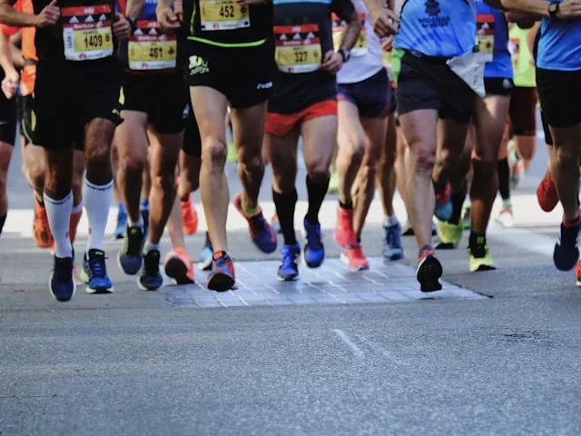 Ultramaratona de corredores de rua