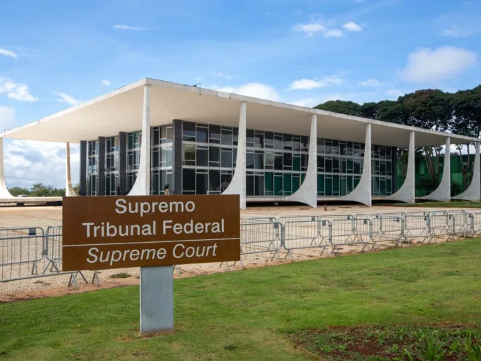 Fachada do palácio do Supremo Tribunal Federal (STF)